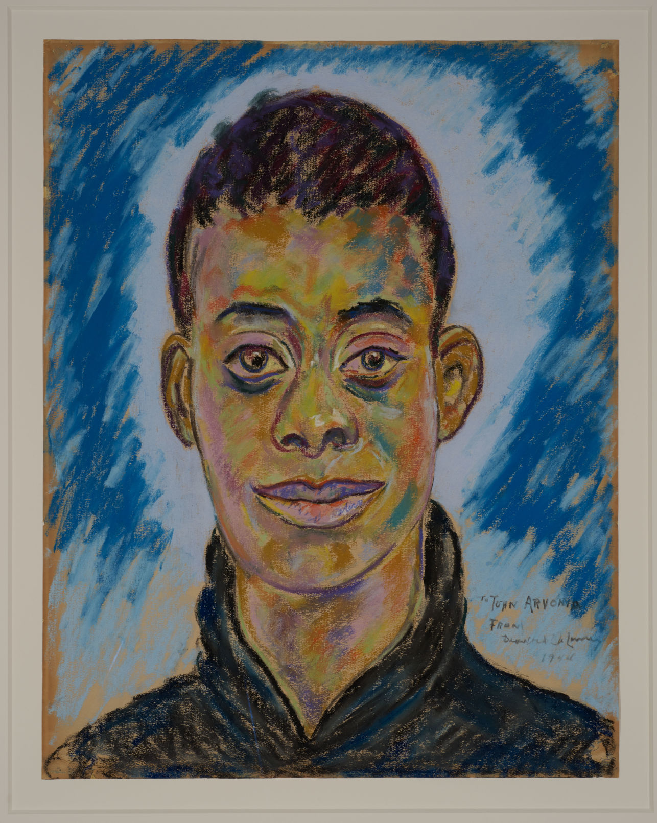 Portrait of James Baldwin